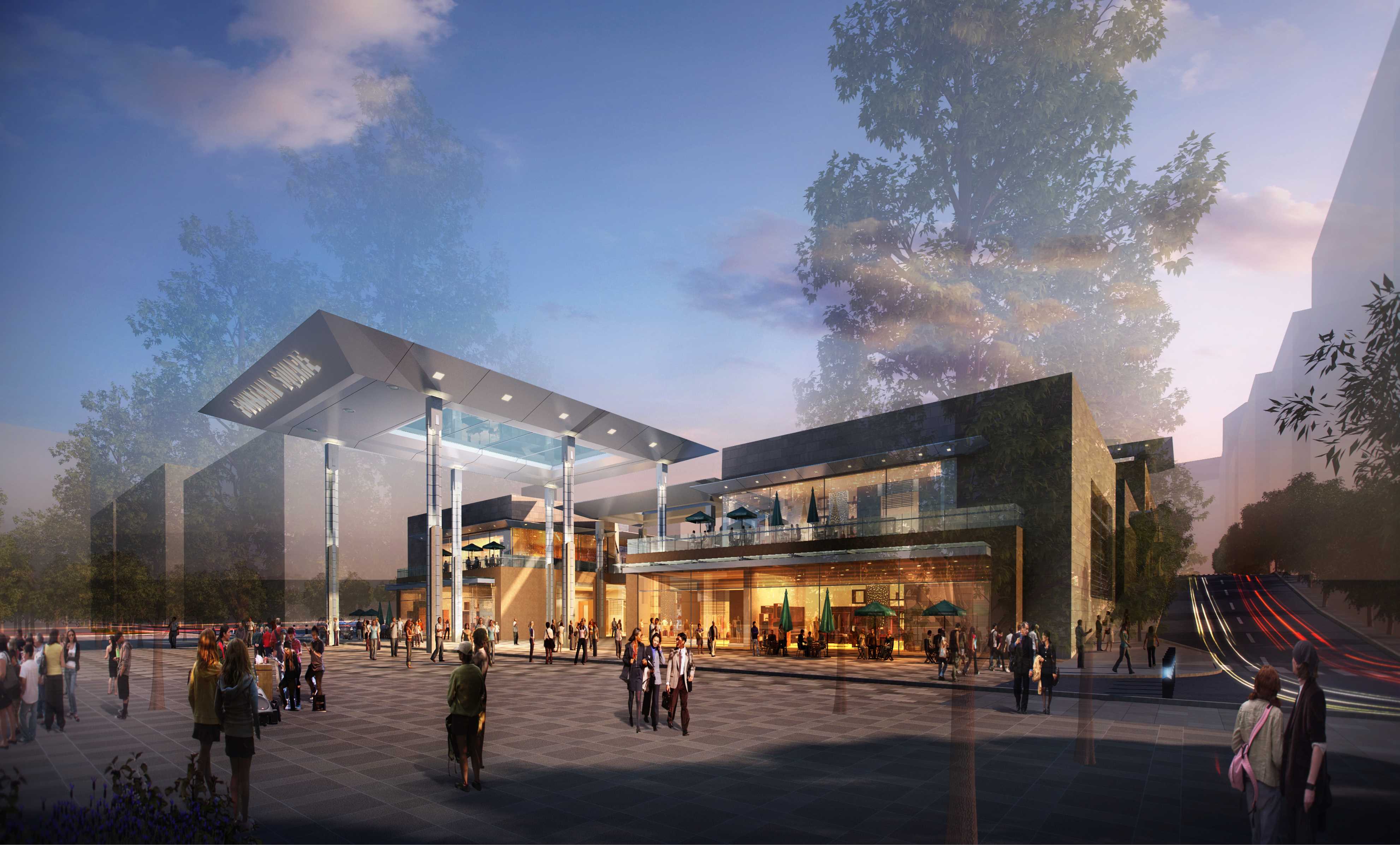 Baku White City Fountain Square Alışveriş Merkezi